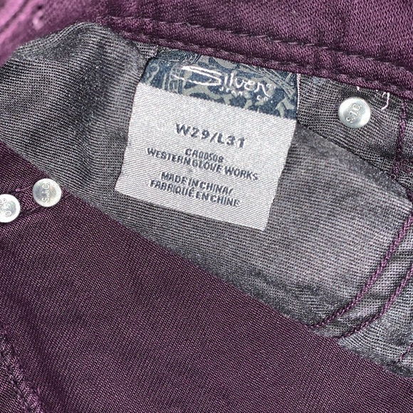 NWT Suki Skinny Silver Jeans - Picture 5 of 6